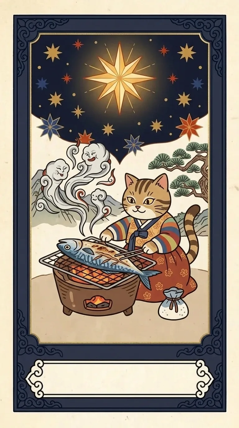 소금이 지킨 맛 타로카드