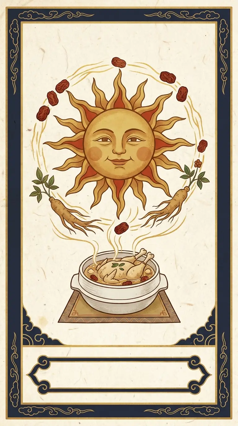 삼계탕 타로카드