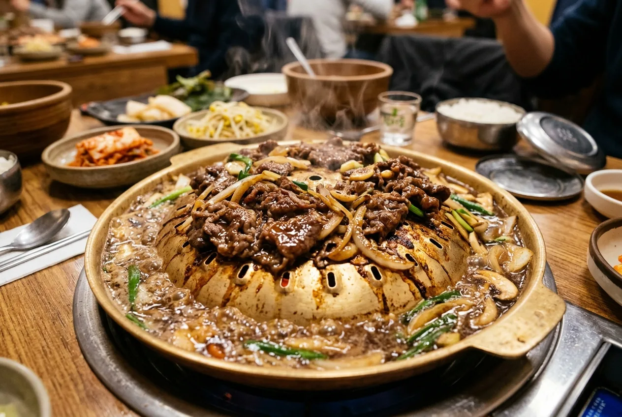 Illustration of Bulgogi (Marinated Grilled Beef)