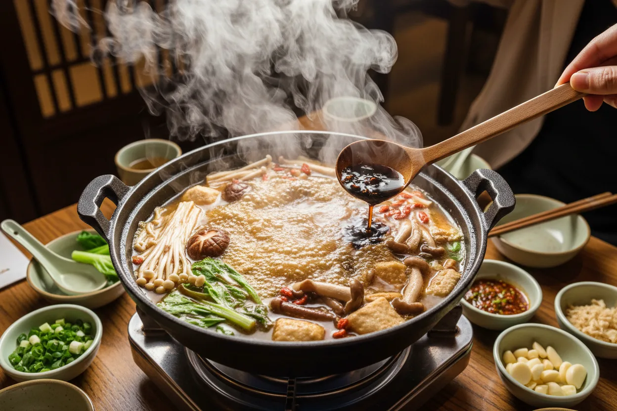 Beoseot-jeongol (Mushroom Hot Pot) cooking step 4
