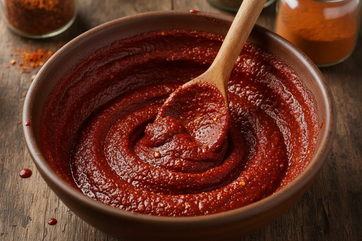 닭발 조리 2단계: 매운 양념장