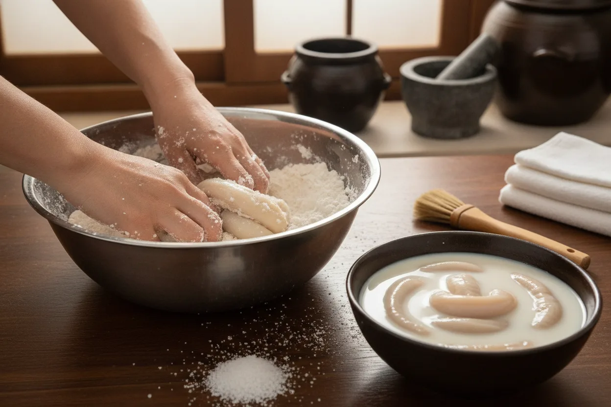곱창구이 조리 1단계: 곱창 손질