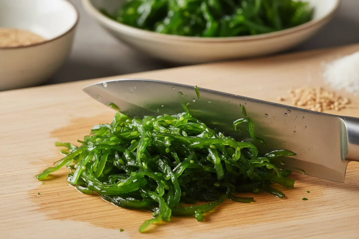 Meongge-bibimbap (Sea Squirt Bibimbap) cooking step 3