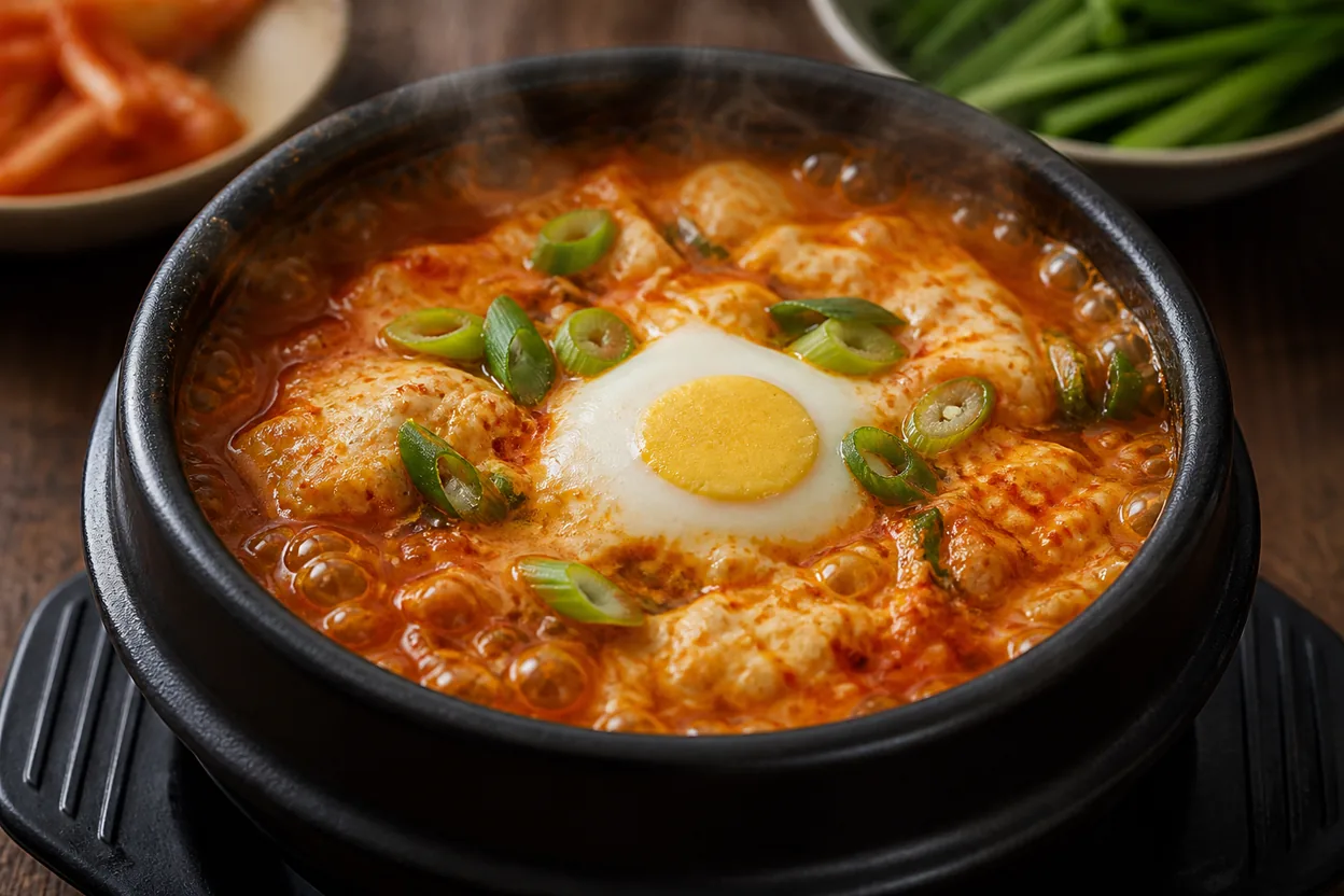 Sundubu Jjigae (Soft Tofu Stew) cooking step 5